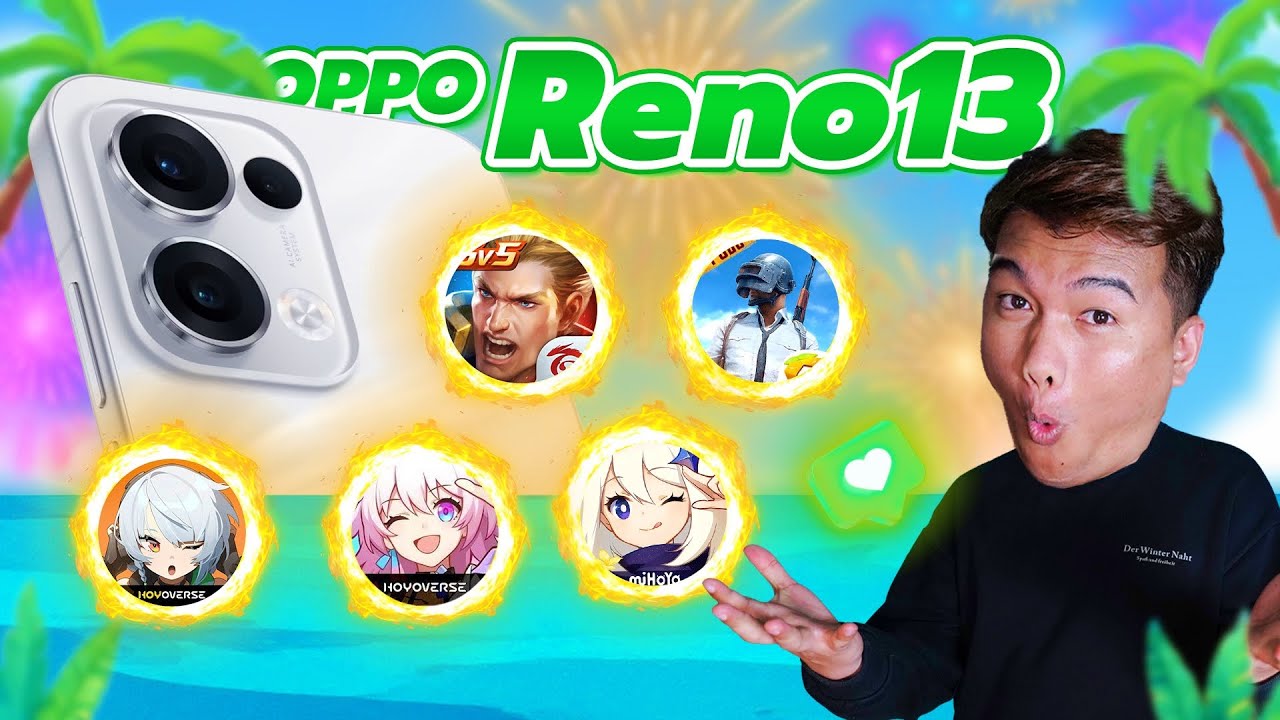 เทสเกม OPPO Reno13 5G | Dimensity 8350 รอพี่ก่อน เดี๋ยวแรงเอง !!