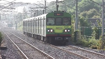8100 Class Dart train number 8107 - Blackrock, Dublin