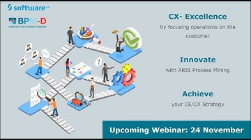 Delivering CX-Excellence with ARIS Process Mining | BPM-D & Software AG | Webinar