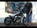 Toxic Pipes  TRICKSTER   New 2 into 2 Black Exhaust for Sportster