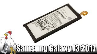 Guía del Samsung Galaxy J3 2017: Cambiar batería - YouTube