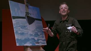 Using speed painting to create positive waves in the community | Shane Record | TEDxFolkestone