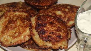 Драники с мясом / pancakes with meat