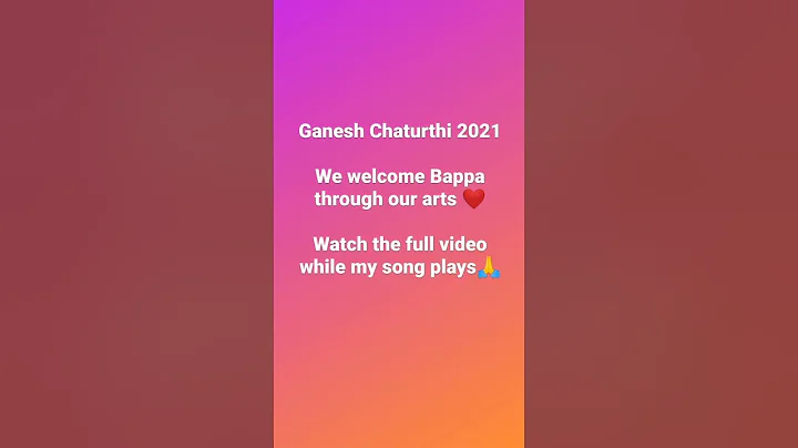 Ganesh Chaturthi 2021 glimpses+ Ek dantaya cover s...