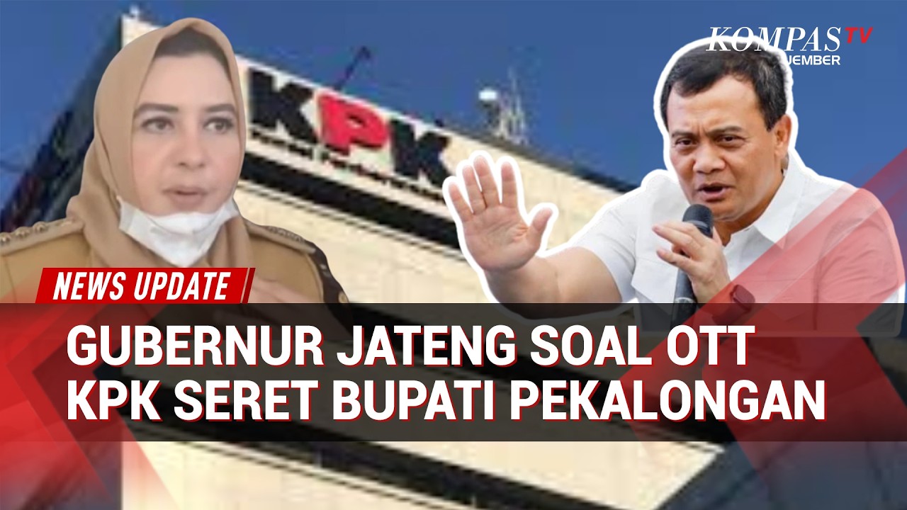 Gubernur Jateng Ahmad Luthfi Buka Suara soal OTT KPK Seret Bupati Pekalongan