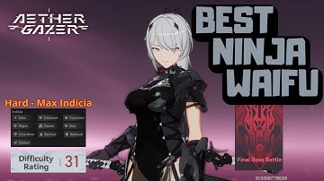 [Aether Gazer] Dimensional Variable Hard - Best Ninja Waifu (Max Indicia)
