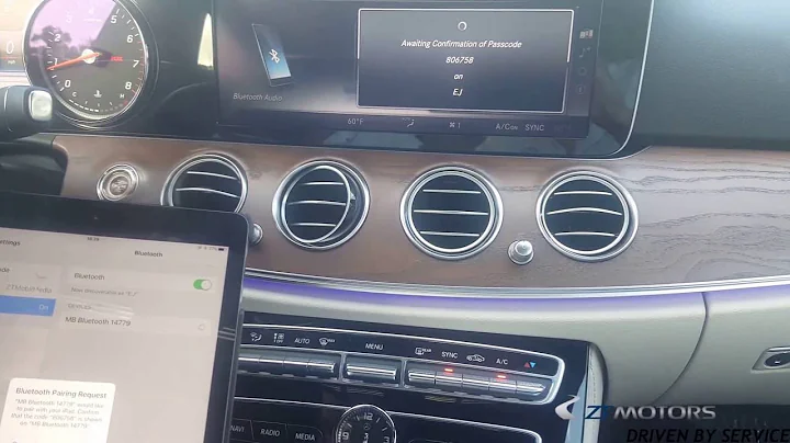 How to: Bluetooth Audio in your New 2017 E CLass