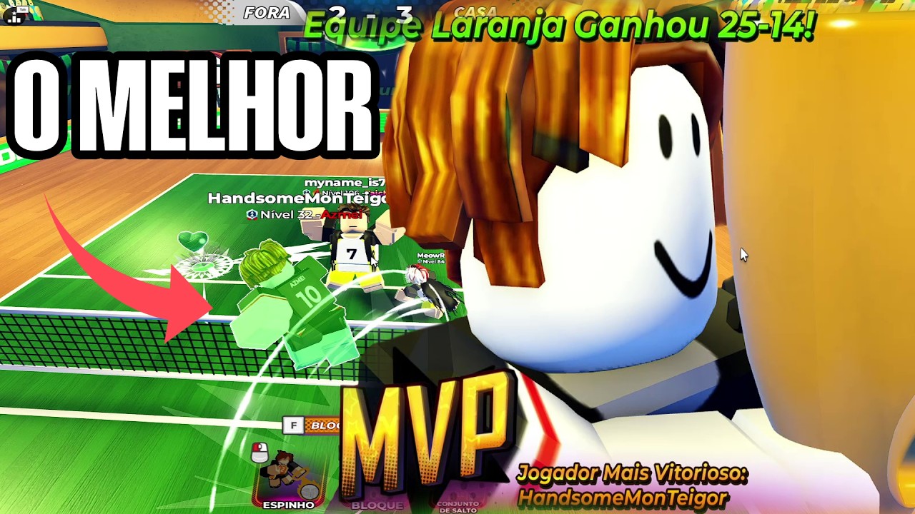 Voltei ao Volleyball Legends AINDA MELHOR e DESTRUI meus oponentes