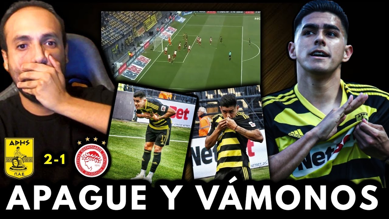 GOLAZO OLÍMPICO DE LUIS PALMA | ARIS VS OLYMPIACOS