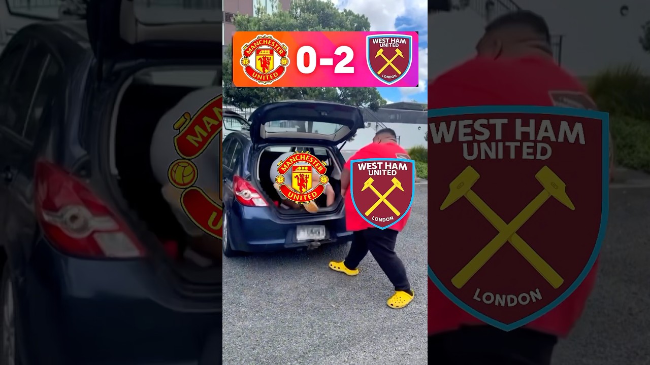 Man united vs west ham (0-2) 