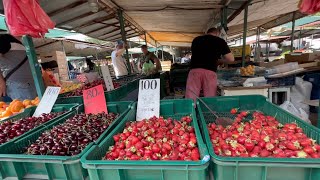 Запорожье. Рынок. Цены на овощи и фрукты…