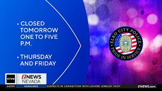 Elko Police Department closures