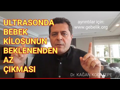 Ultrasonda bebek ölçümlerinin ufak çıkması, kilosunun az olması gelişme geriliği anlamına gelir mi?