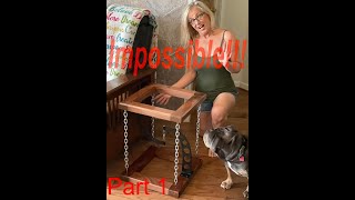 Celebrity Impossible floating tensegrity table floats on chains Wealth