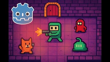 NEW GODOT COURSE | Learn how to create a Topdown Shooter Game