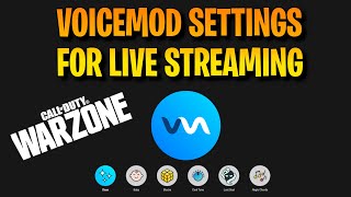 VoiceMod Audio Settings for Streaming with OBS Studio