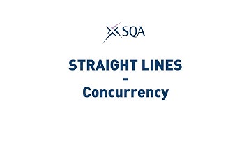 (SQA Higher) Straight Lines: Concurrency