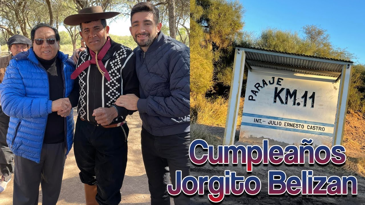 Cumpleaños de Jorgito Belizan en el Paraje KM 11 (Campo El Churito)