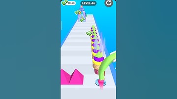 Ice Cream Stack Run Games Funny Level 44