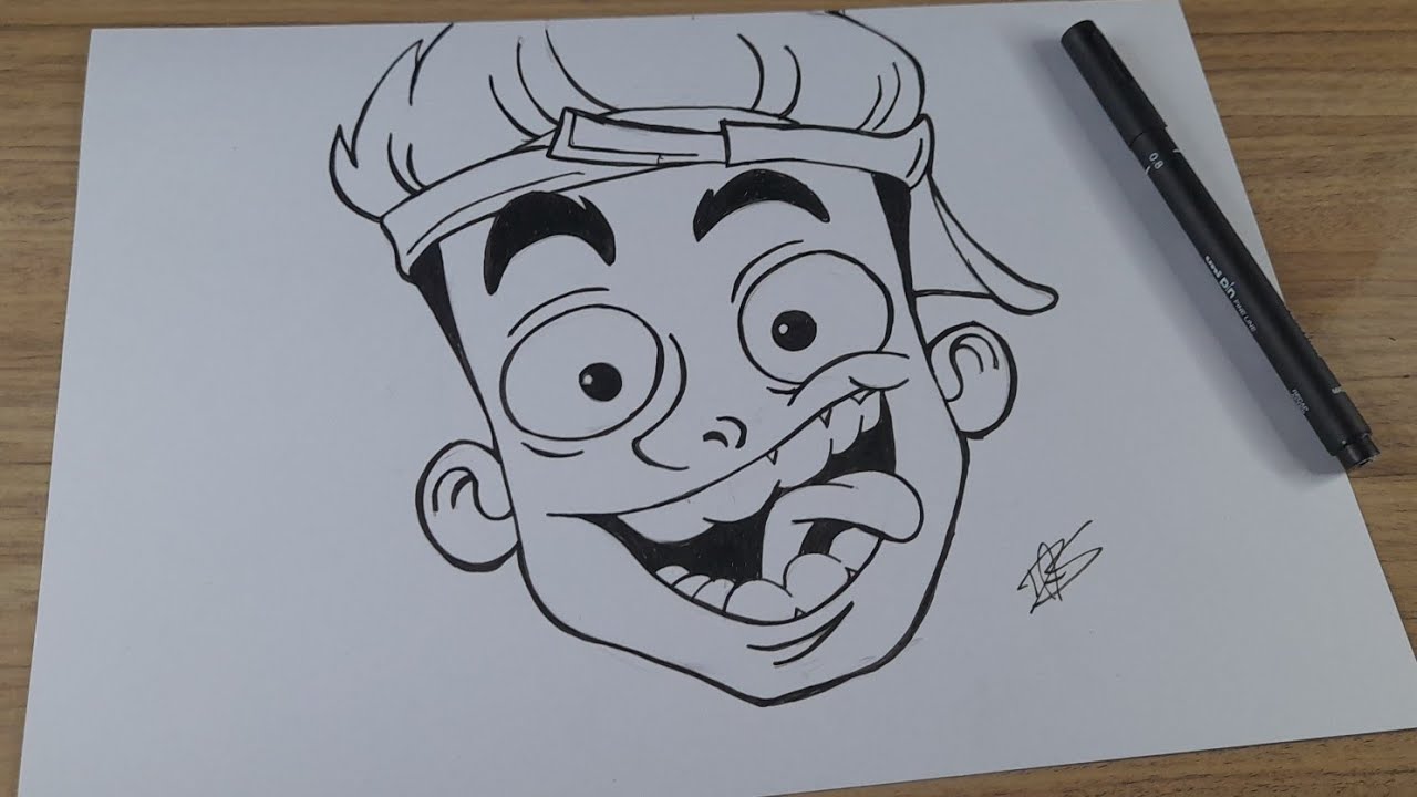 COMO DESENHAR O ENALDINHO - YouTube