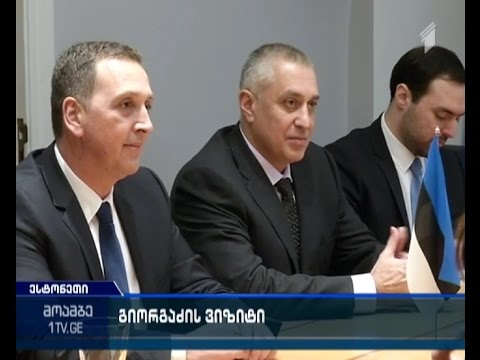 საქართველოს კულტურის მინისტრი და მინისტრის მოადგილის ვიზიტი ესტონეთში