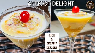 Apricot Delight | Hyderabad special Apricot delight | Khubani ka meetha | Apricot Triffle | RR