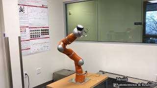 KUKA LBR4 Trajectory tracking controller