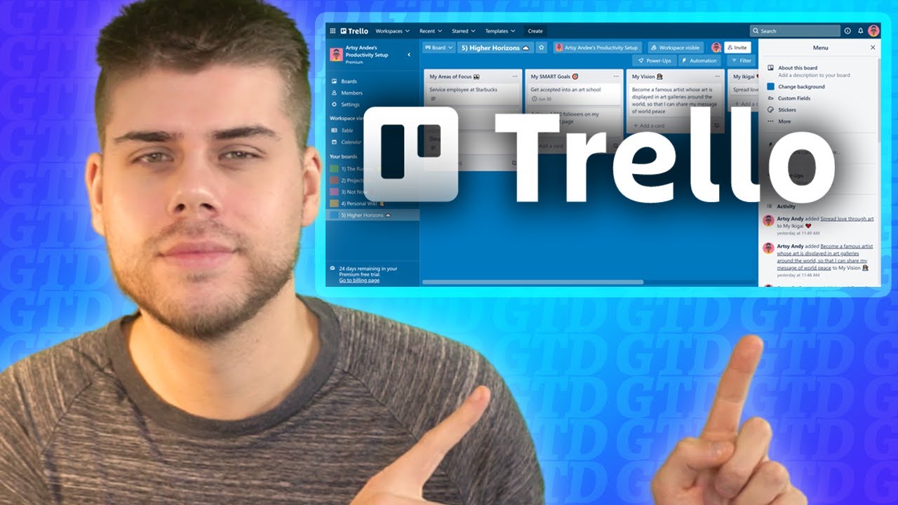 New Update How to use TRELLO for Getting Things Done (GTD) in 2022