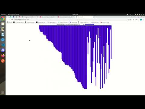 Insertion Sort Algorithm in Vanilla JavaScript