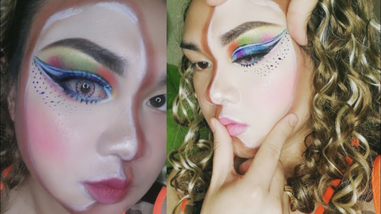 NikkieTutorials inspired PLASTIC MASKHALLOWEEN/FANTASY /illustion