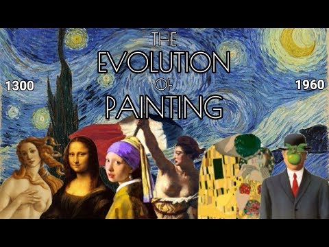 The Evolution Of Painting (1300 - 1960)