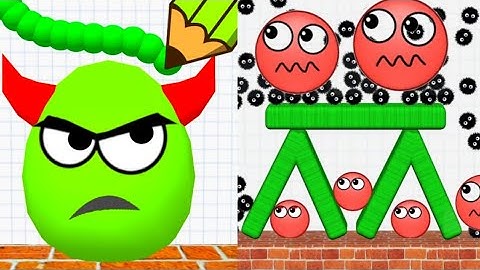 DRAW TO SMASH vs HIDE BALL - All Levels New UPDATE Satisfying gameplay Walkthrough Part 2