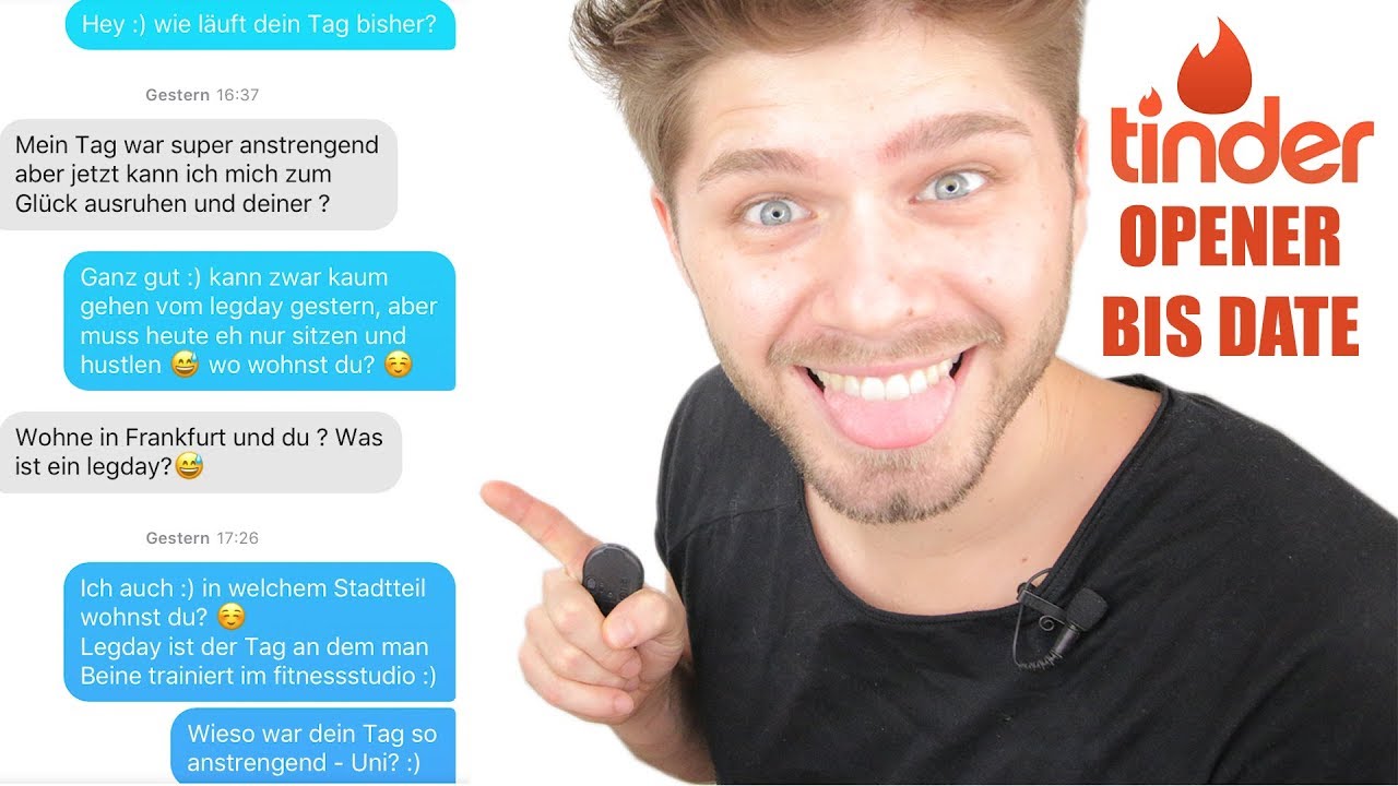 Update Tinder Textgame Breakdown - Von Opener bis Date