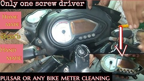 pulsar head removing meter cleaning with Master movie BGM||Home made &Hand made #modified #pulsar150