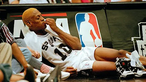 Dennis Rodman Heated Moments 1995 NBA WCF