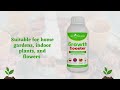 Go garden growth boost liquid fertilizer enhance plant growth  flowering booster for all plants