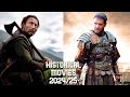 Top 5 upcoming historical movies 20242025