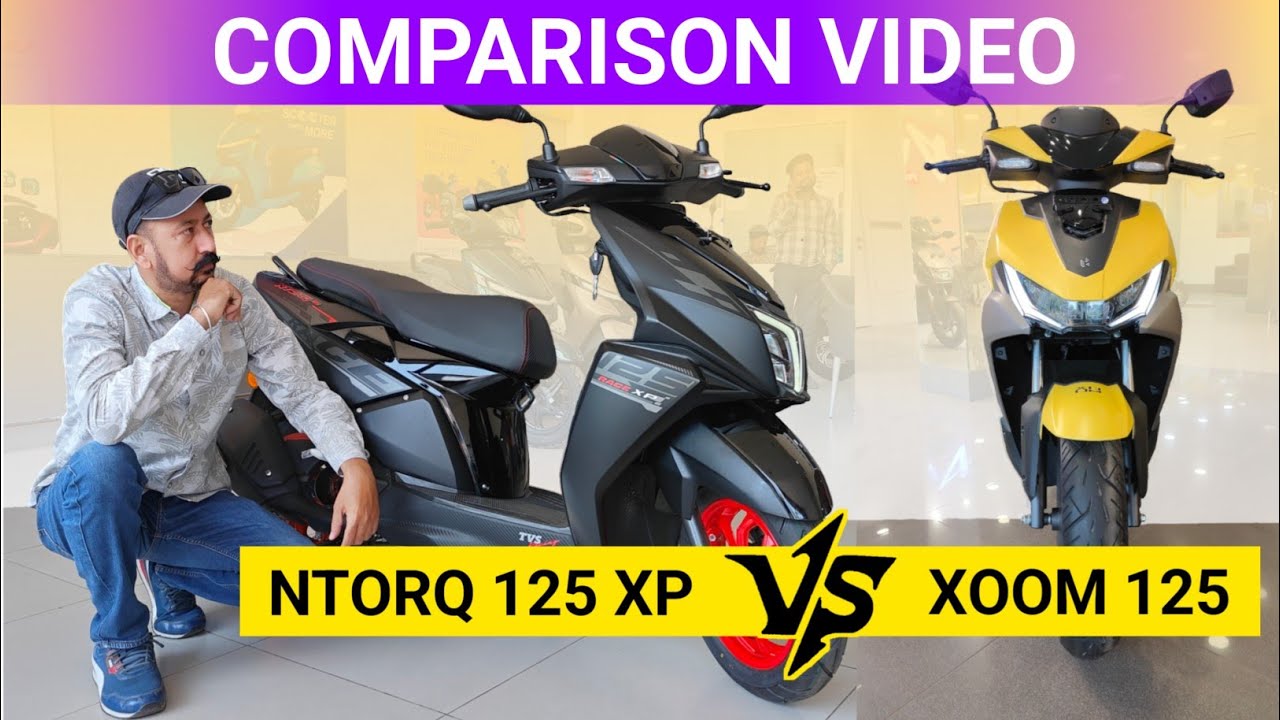 🚀Hero Xoom 125 vs Tvs Ntorq 125 Comparison| Hero Xoom 125 Review| Hero Xoom 125 On Road Price | 125