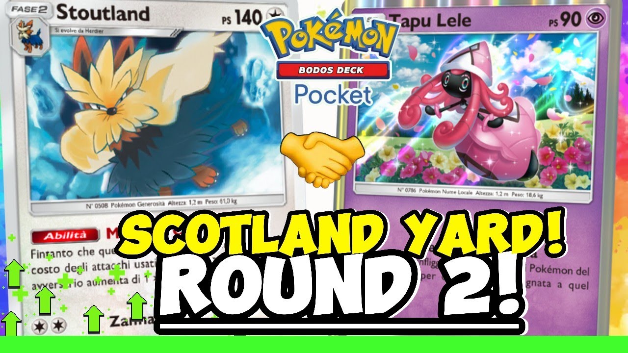 SCOTLAND YARD con Tapu Lele! Deck Stoutland e Oricorio | Pokemon TCG ...