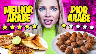 COMPAREI A COMIDA ÁRABE DE PIOR E MELHOR AVALIAÇÃO DO APLICATIVO! screenshot 1