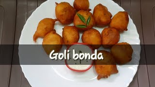 how to make  Goli bajie/ goli bonda / Mangalore bonda recipe