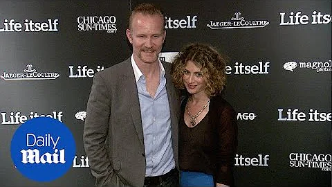 Morgan Spurlock and his now wife Sara Bernstein ba...