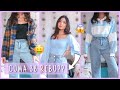 LAZADA HAUL BAJU KOREA MURAH | Oversized Shirt, Flanel Outer