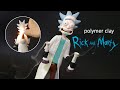 Making Rick And Morty with Polymer clay /릭 앤 모티 만들기