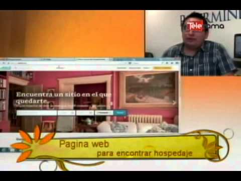 Página web para encontrar hospedaje