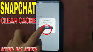 ✅ How To Clear Cache In Snapchat 🔴