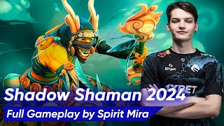 Spirit Mira Shadow Shaman 7.35b | Dota 2 2024 Pro Gameplay
