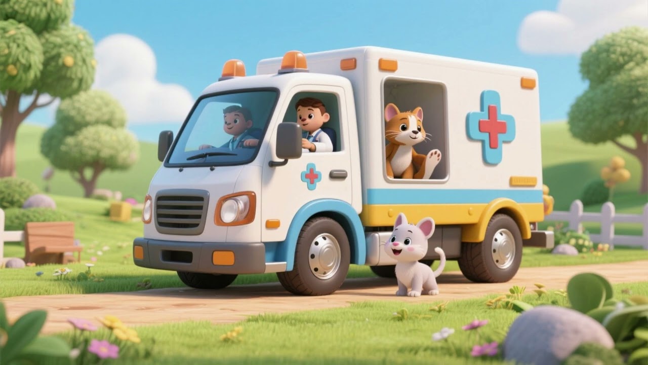 Doctor Truck Helps the Baby Animals | Kids Songs & Nursery Rhymes