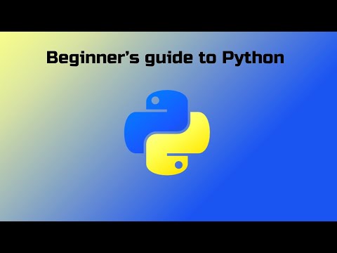 Beginner's guide to Python 25 Part 1 - YouTube