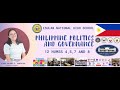 LEGISLATIVE BRANCH_PHILIPPINE POLITICS AND GOVERNANCE